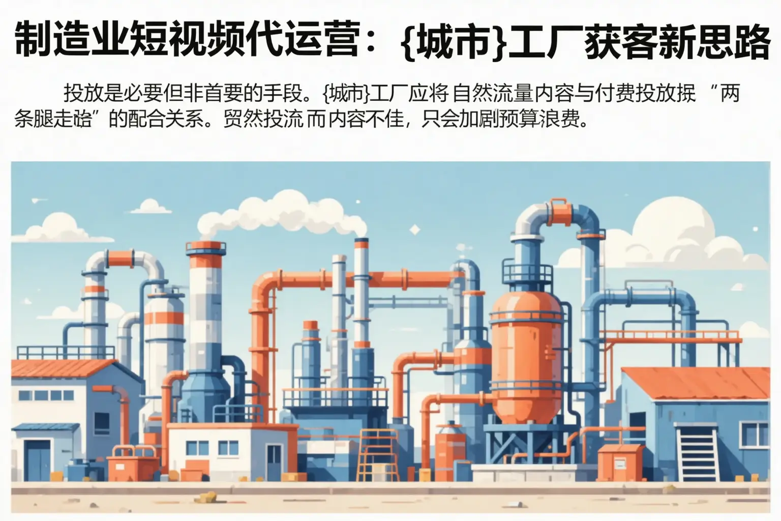 制造业短视频代运营：陇川工厂获客新思路